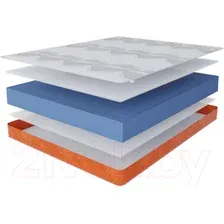 Матрас Stolline Бари Warmer 90x200 (в скрутке, в чехле)