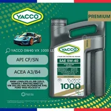 Моторное масло YACCO VX 1000 LL 0W-40, 5л