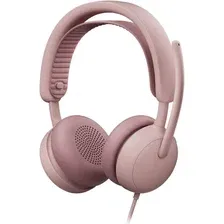 Наушники Logitech Zone Wired 2 For Business (MS, розовый)