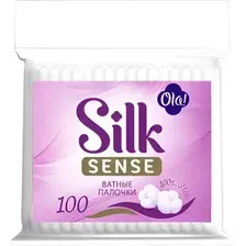 Ватные палочки Ola! Silk Sense в п/э упаковке (100шт)
