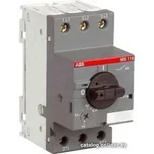 Выключатель автоматический ABB MS116-10.0 10А 4кВт 50кА 1SAM250000R1010