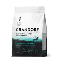 Сухой корм для собак GRANDORF Holistic VetDiet Gastrointestinal Low Fat индейка 1 кг (5407007853045)