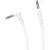 Кабель Borofone BL10 3.5 jack - 3.5 jack (1 м, белый)