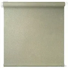 Рулонные шторы АС МАРТ Мегаполис 43x160 (золотистый)