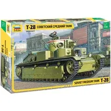 Сборная модель Звезда Советский средний танк Т-28