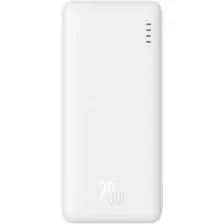 Внешний аккумулятор Baseus Airpow Fast Charge Power Bank 20W 10000mAh (белый)