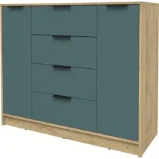 Тумба Интерлиния Концепт КТ-Т120 Глосс (дуб золотой/верде)