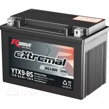 Мотоаккумулятор RDrive eXtremal Silver YTX9-BS (8.4 А/ч)
