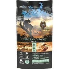 Корм для кошек Ambrosia Grain Free,  после стерилизации, утка и индейка, 1.5 кг