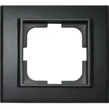 Рамка для выключателей и розеток Ovivo Mina 401-170000-096 (черный)