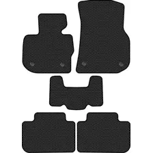 Комплект ковриков для авто Alicosta BMW X3 III (suv / G01) 2017 - 2021 (черный, ромб)
