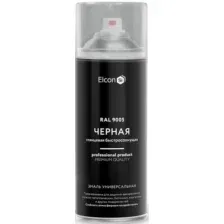 Эмаль Elcon Универсальная акриловая RAL 9005 глянцевый 0.52 л (черный)