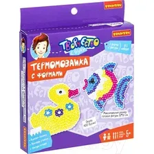 Развивающая игра Bondibon Термомозаика с блестками. Рыбка и утка / ВВ5044