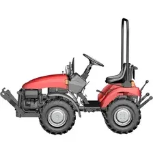 Минитрактор бензиновый МТЗ Беларус-152 152-0000010 (Lifan 190FD)