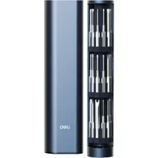 Отвертка Deli С битами / DL241034 (34пр)