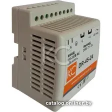Блок питания на DIN-рейку КС DR-45W-24V dr-45-24