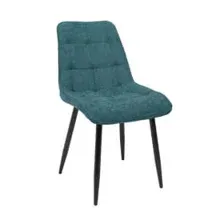 Стул CARIS, бирюзовый микровелюр CD2302-21/черный