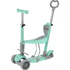 Трехколесный самокат Moby Kids Pony 3 в 1 641447 (мятный)