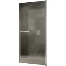 Душевая дверь MaybahGlass 60x198 / MGD-450-5 (бронзовое матовое стекло/хром матовый)