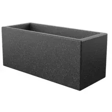 Кашпо БЕРКАНО Cubric 26x60 DB / 220_053_24V (Black Granite)