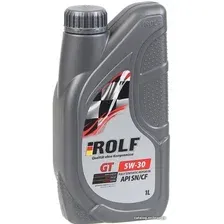Моторное масло ROLF GT 5W-30 API SN/CF 1 л