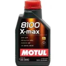 Моторное масло Motul 8100 X-Max 0W-40 1л