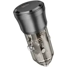 Автомобильное зарядное Borofone BZ24 (черный)
