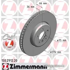 Тормозной диск Zimmermann 150291220