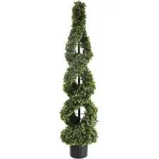 Искусственное растение Merry Bear Home Decor Самшит спиралевидный в горшке AQ10115