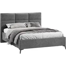 Кровать Трия Делана с подъемным механизмом 1600 Тип 1 (Велюр Brut Grey 16)