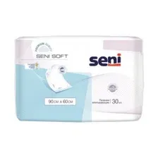 Набор пеленок одноразовых впитывающих SENI SOFT 90*60, 30шт