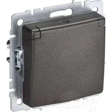 Розетка IEK Brite BR-R16-16-K45 (темная бронза)
