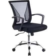 Кресло SitUp BUTTERFLY сhrome (сетка Black/Black) (MIX-34)