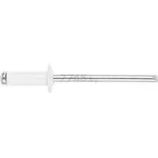 Заклепка вытяжная 4,8х12 мм алюминий-сталь RAL 9003 (сигнальный белый) STARFIX 150 штук (SMP2-83400-150)