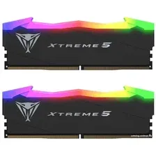 Оперативная память Patriot Viper Xtreme 5 RGB 2x24ГБ DDR5 7600 МГц PVXR548G76C36K