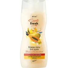 Гель для душа Витэкс Exotic Fresh Крем-гель Папайя и Райский цветок (515мл)