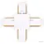 Коннектор питания шинопровода Ambrella light GL7082 WH