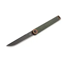 Нож туристический Boker Plus Kaizen Green Canvas Micarta / 01BO391