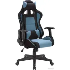 Игровое (геймерское) кресло Brabix GT Racer GM-100 (черный/голубой)