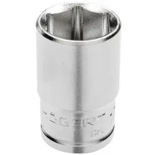 Головка торцевая шестигранная 1/2" 22 мм. сталь CrV HOEGERT