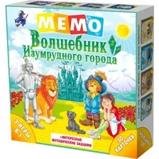 Настольная игра Нескучные игры Мемо. Волшебник Изумрудного города 8368/36