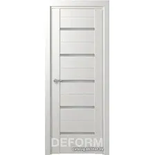 Межкомнатная дверь Юркас Deform D11 ДО 70x200 (дуб шале снежный/мателюкс)