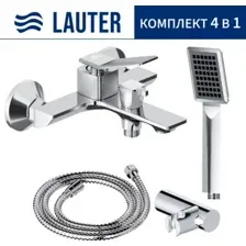 Смеситель Lauter Allure 21CK6618C + 21СКFG80101C + 21S00103 + 21CKFS90120