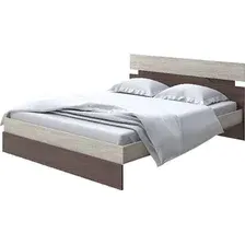 Кровать PROxSON Milton 140x200 (ясень шимо светлый/ясень шимо темный)
