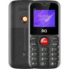 Кнопочный телефон BQ BQ-1853 Life (черный/красный)