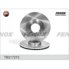 Тормозной диск FENOX TB217273 вентилируемый , передняя ось