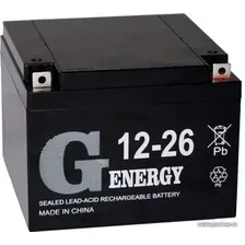 Аккумуляторная батарея G-ENERGY 12-26 
