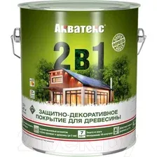 Защитно-декоративный состав Акватекс 2в1 (2.7л, палисандр)