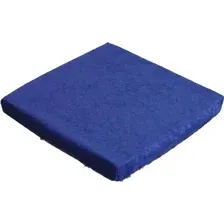 Подушка на стул MATEX Velours Cuadro / 30-928 (синий)