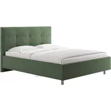 Кровать Сонум Caprice 160x200 (рогожка зеленый)